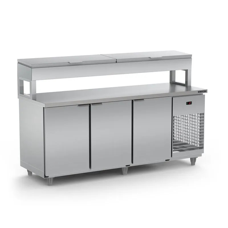 Balcão de Serviço Refrigerado Condimentador Refrimate