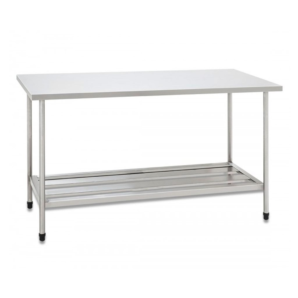 Mesa de Inox Gradeada 150cm