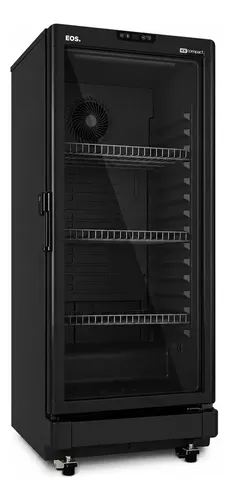 Refrigerador Expositor Vertical EOS 198 Litros Eco Gelo Digital All Black *produto outlet