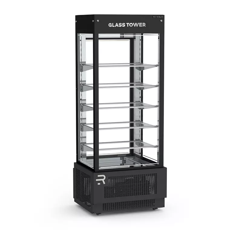 Vitrine Glass Tower Premium Refrimate